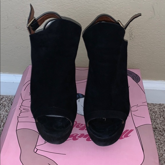 Jeffrey Campbell Zavdron Suede Platform Mules 36 - Picture 2 of 15